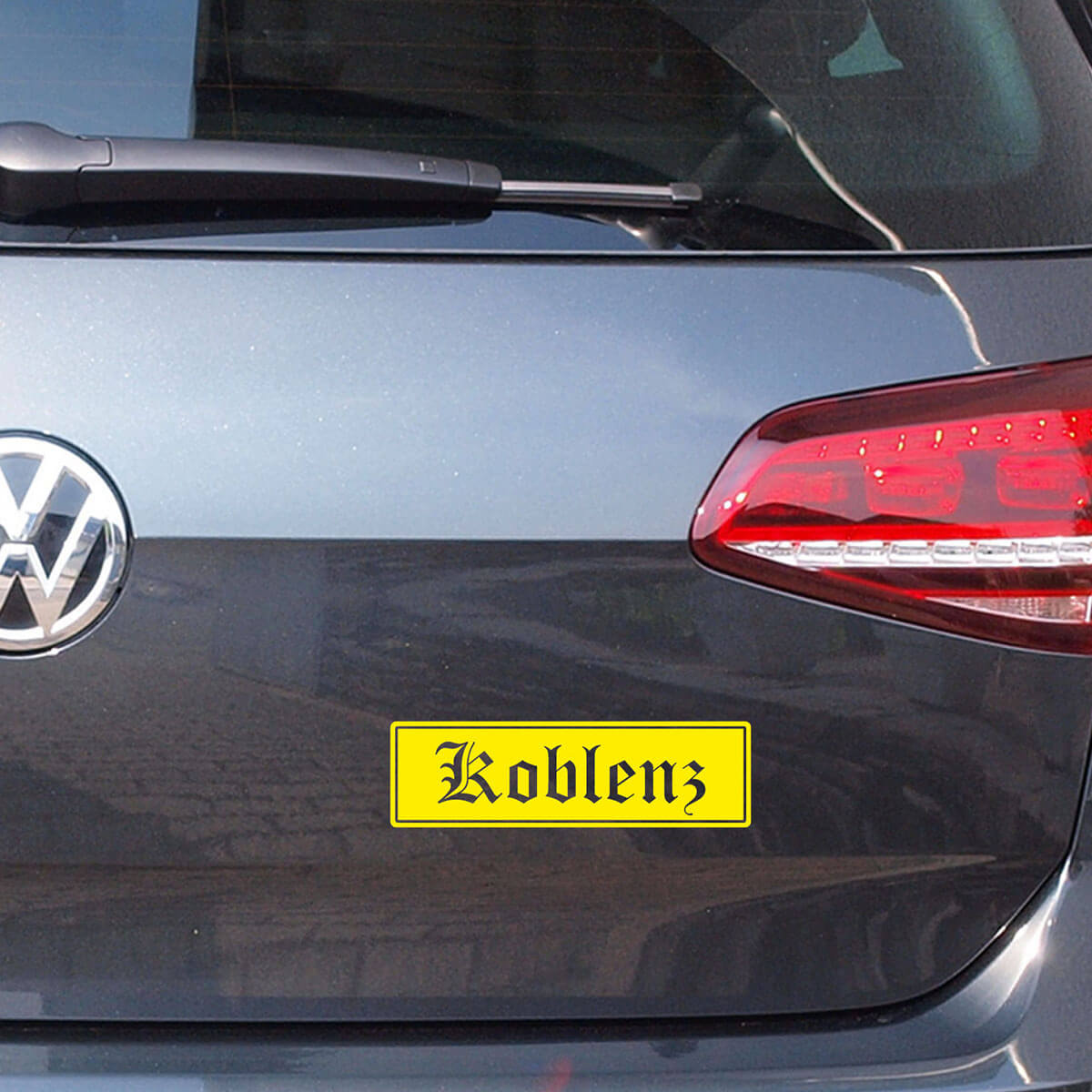 Koblenz Städte Auto Aufkleber Sticker 5cm x 17cm