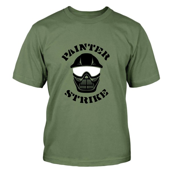Paintball T-Shirt Painter Strike Marker Military Army Shirtblaster