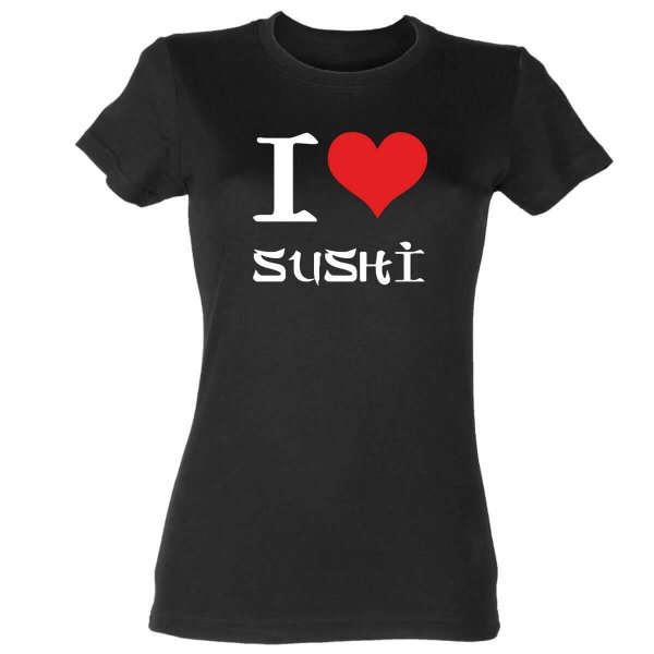 I Love Sushi Damen T-Shirt