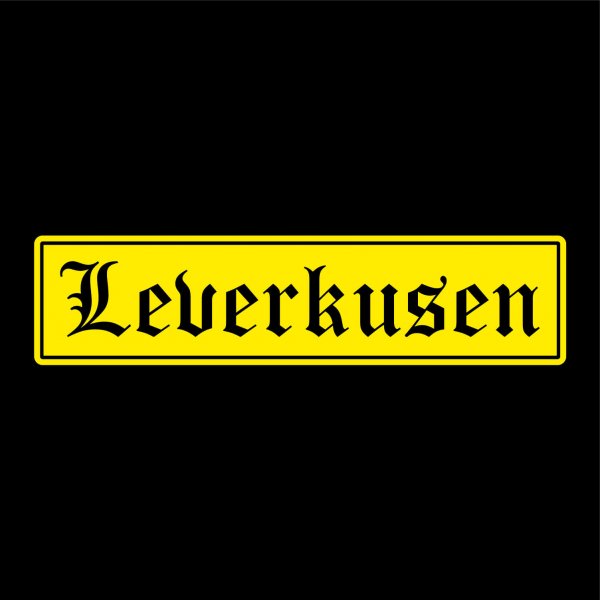 Leverkusen Städte Auto Aufkleber Sticker 5cm x 21cm