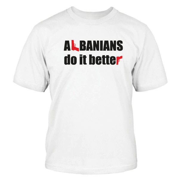 Albanien T-Shirt Albanians albanien Shirtblaster