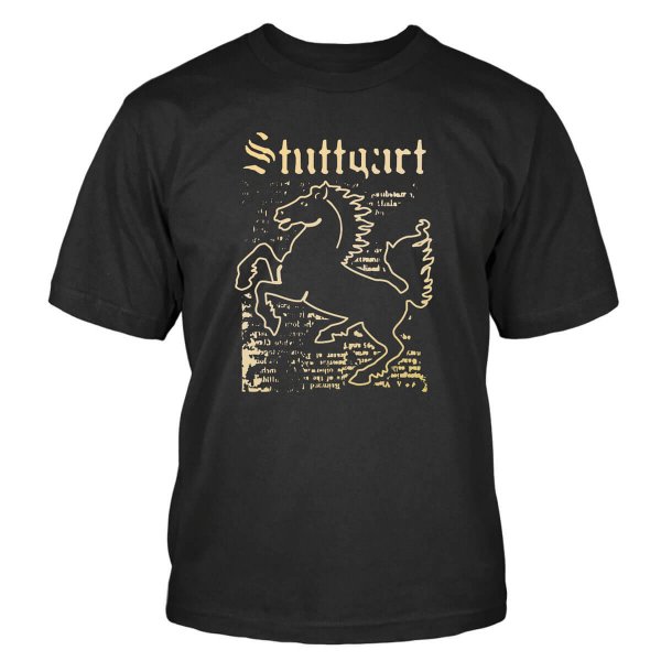 Stuttgart T-Shirt Deutschland Germany Wappen Shirtblaster