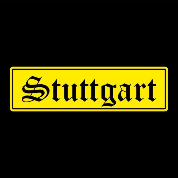 Stuttgart Städte Auto Aufkleber Sticker 5cm x 18cm