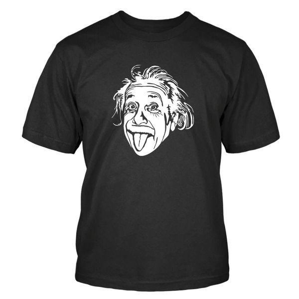 Albert Einstein T-Shirt Physiker Relativitätstheorie Shirtblaster