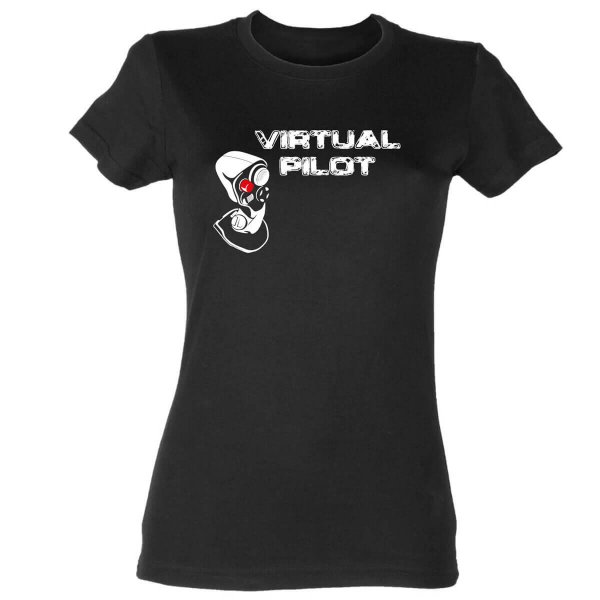 Joystick Virtual Pilot Damen T-Shirt