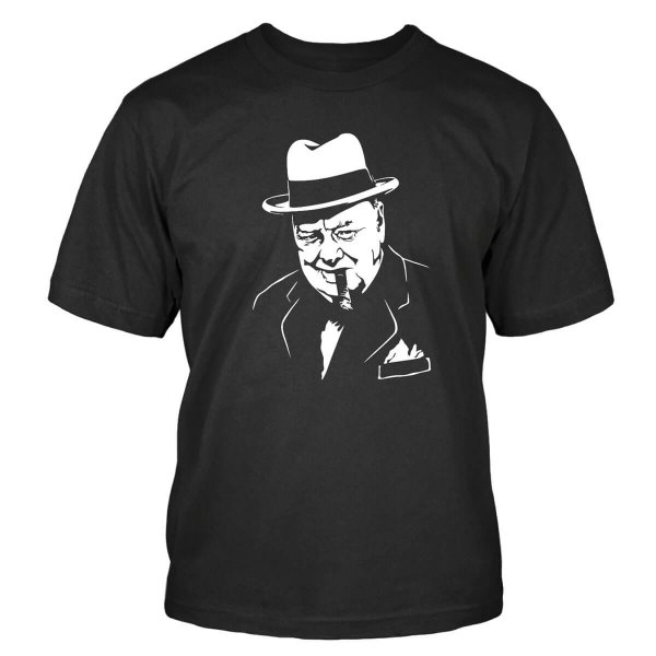 Winston Churchill T-Shirt Winston Churchill UK England London Shirtblaster