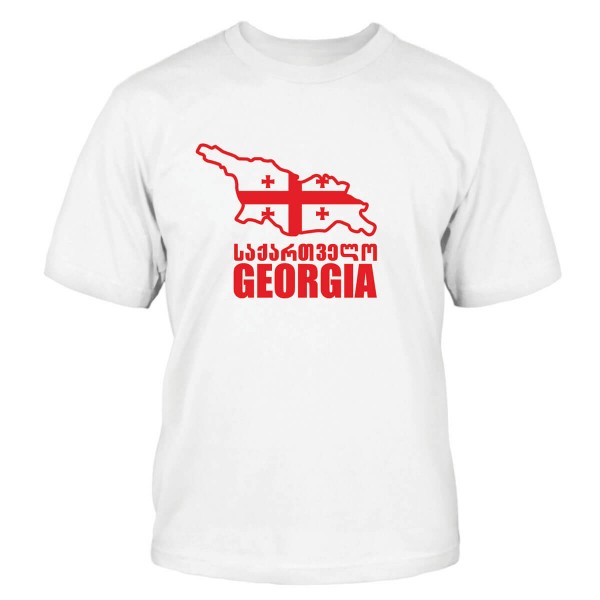 Georgien T-Shirt Georgia Tbilissi Tiflis Shirtblaster