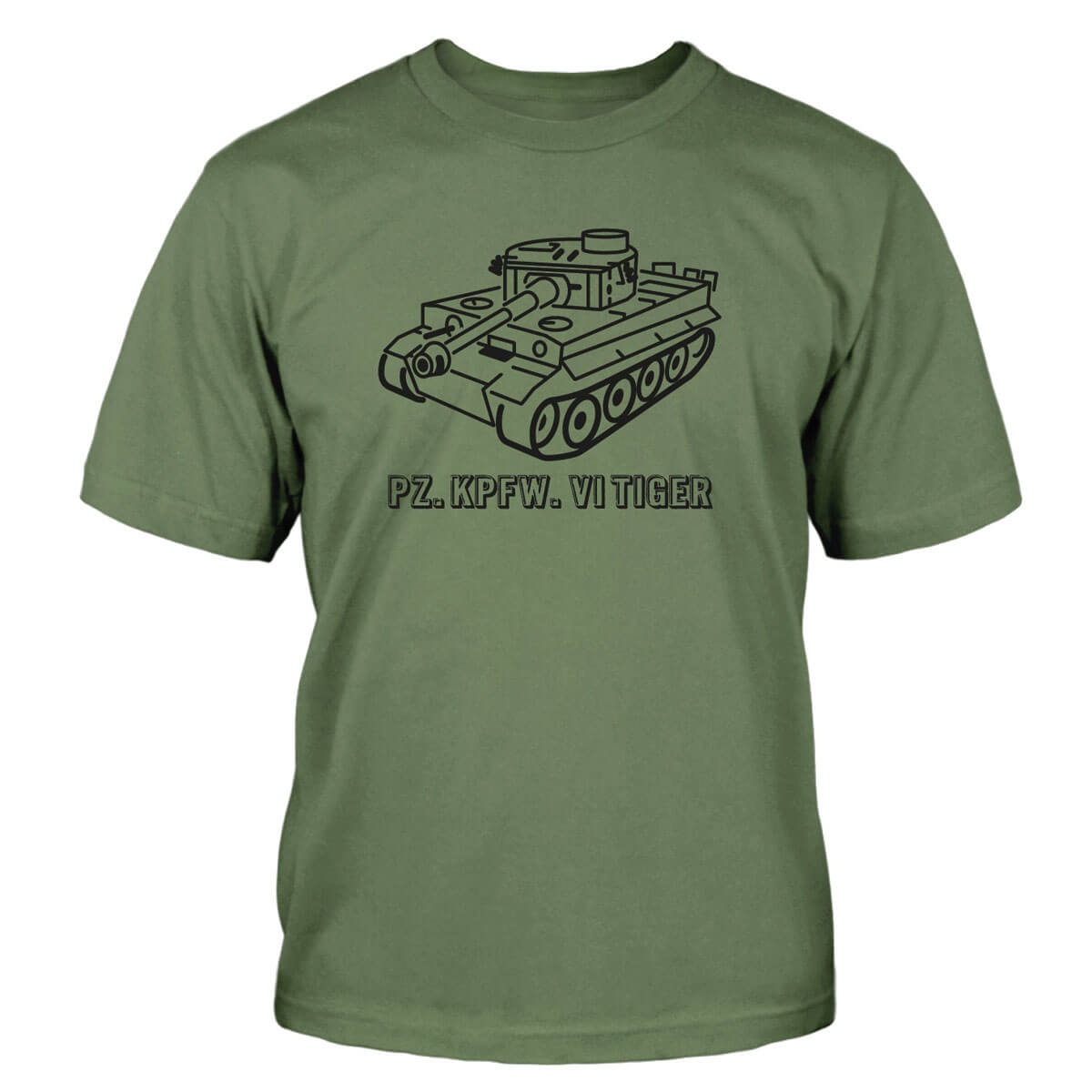 Panzerkampfwagen Vi Tiger T Shirt Shirtblaster