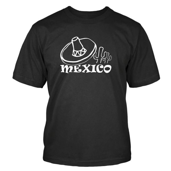 Mexico T-Shirt Mexiko Méjico Shirtblaster