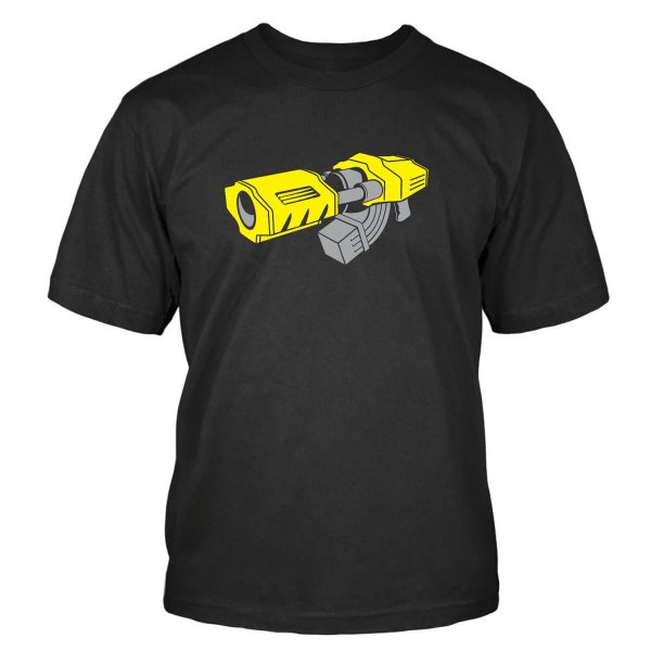 flak cannon T-Shirt Waffe gun Shirtblaster