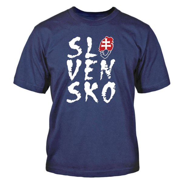 Slowakei T-Shirt Wappen Slovensko Shirtblaster