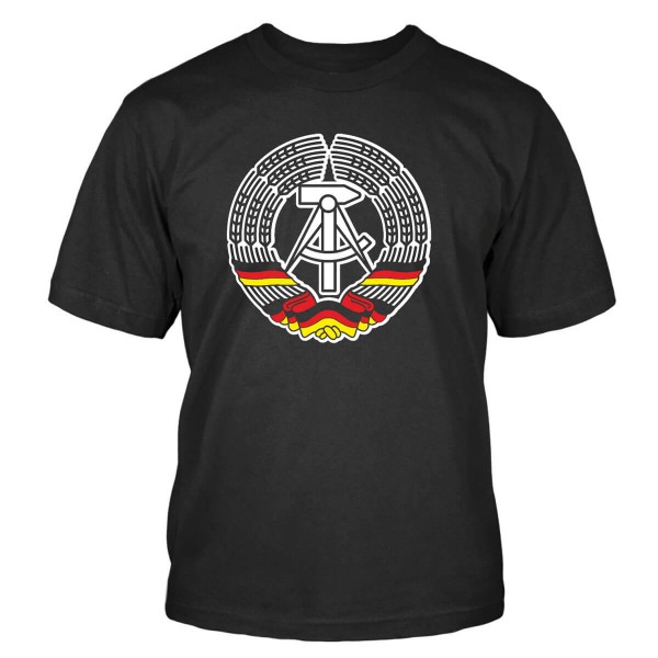 DDR Wappen T-Shirt Deutschland Germany Shirtblaster