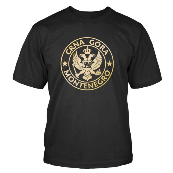 Crna Gora Montenegro T-Shirt Црна Гора Shirtblaster
