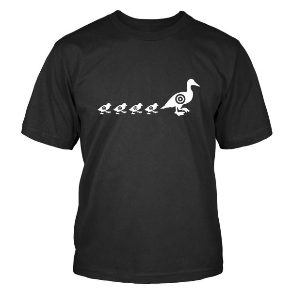 Enten Zielscheiben T-Shirt Enten Zielscheiben Shirtblaster