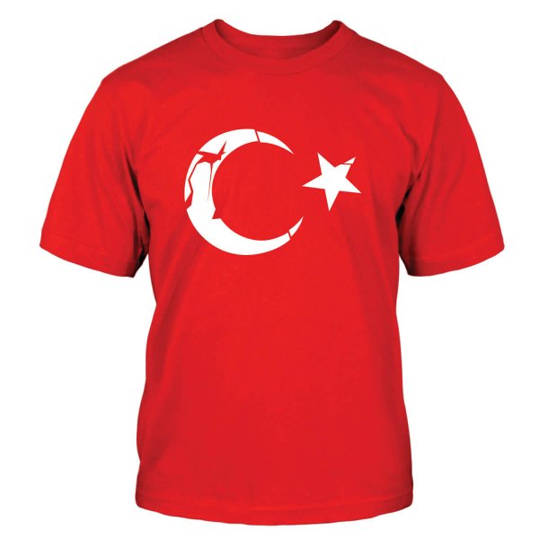 Türkei T-Shirt Mond Shirtblaster