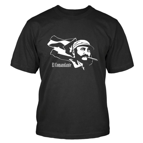 El Comandante T-Shirt Cuba Kuba Havanna Habana Shirtblaster