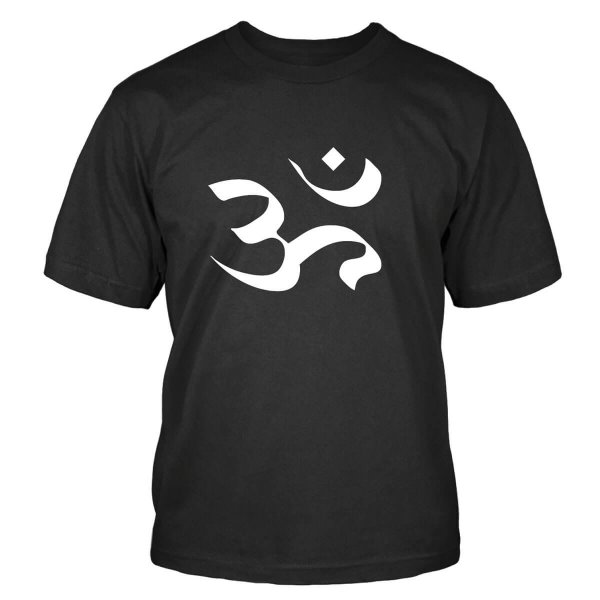 Om Zeichen T-Shirt Yoga Mantra Klang Urklang Indien Shirtblaster