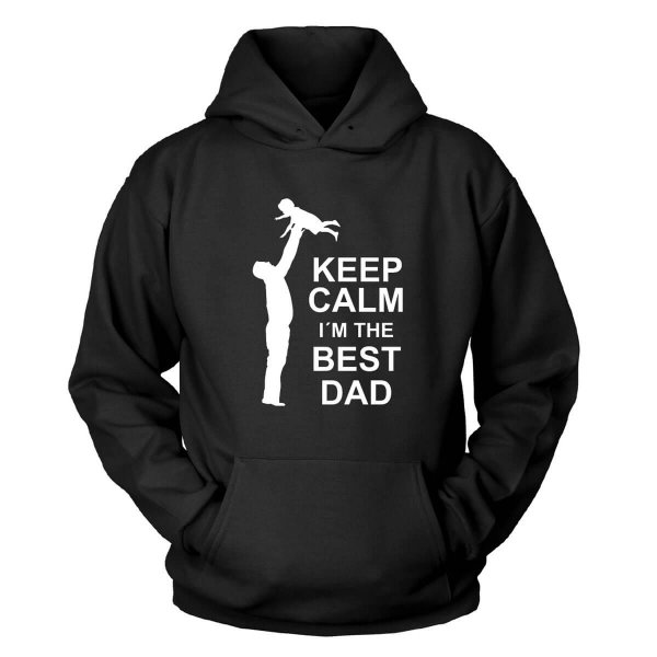 Keep Calm I´m The Best Dad Kapuzenpullover