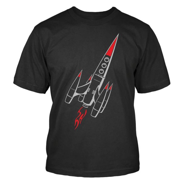 Rakete T-Shirt Rakete Oldtimer Shirtblaster