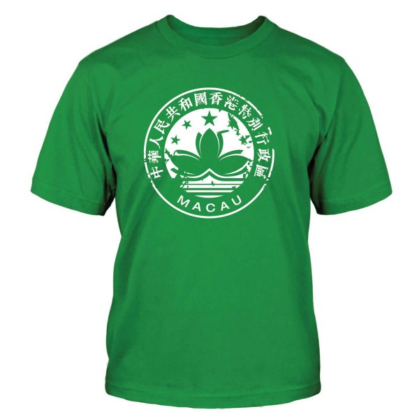 Macau T-Shirt Wappen Shirtblaster